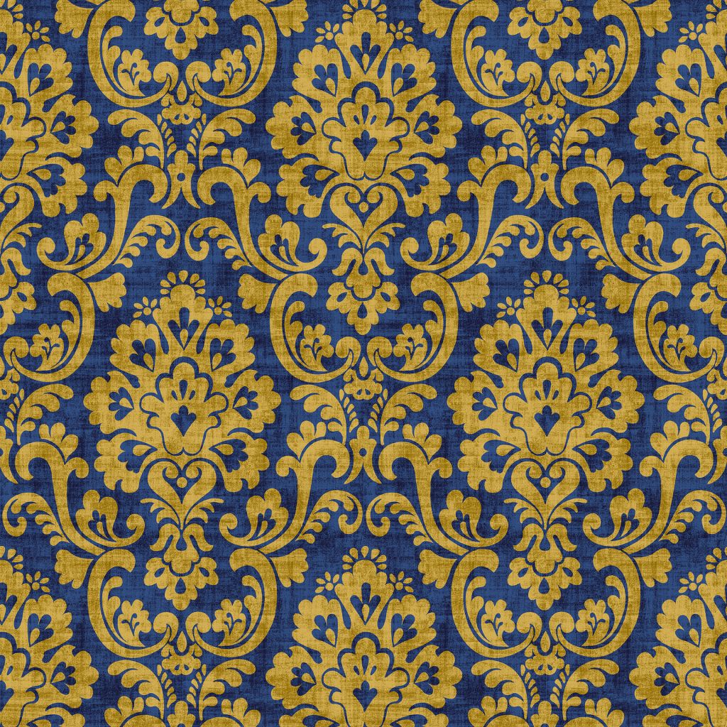Frescato Damask Reversal – Lazuli