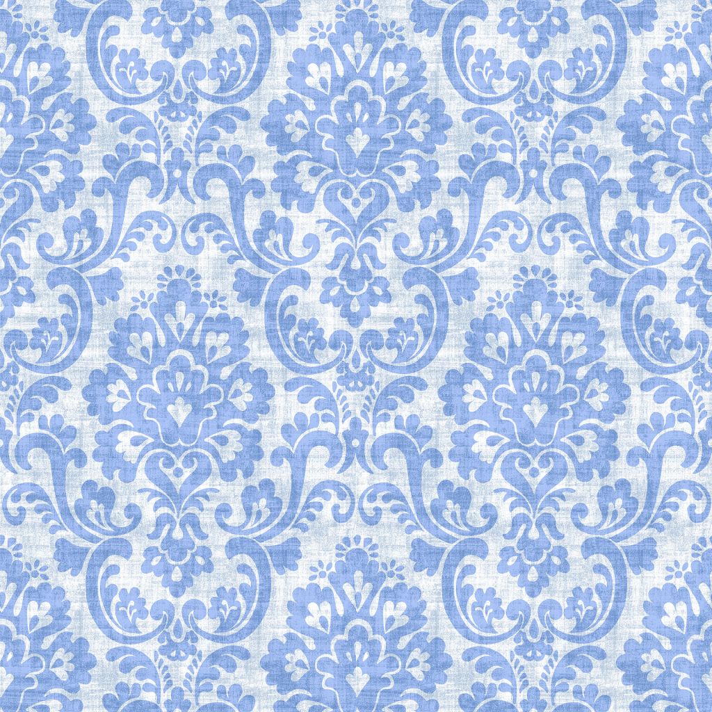 Frescato Damask – French Blue
