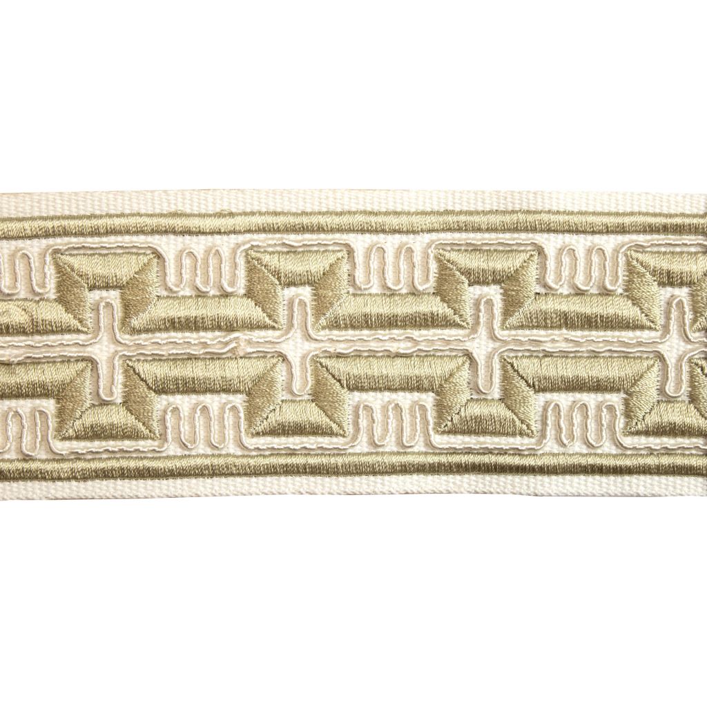 BD123 Border 2.5" â Winter White