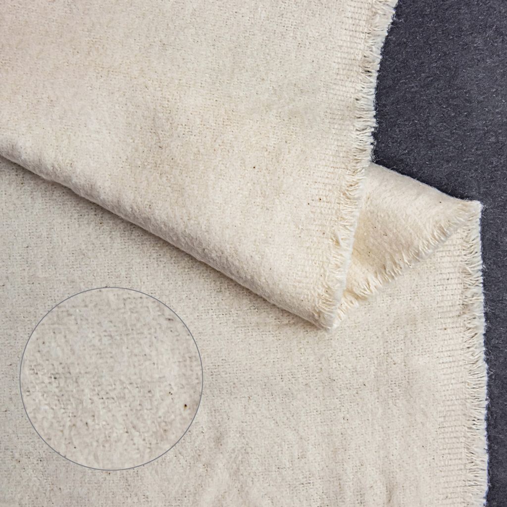 RM Designer English Domette – Natural RM Coco Fabric - RM Coco Fabric