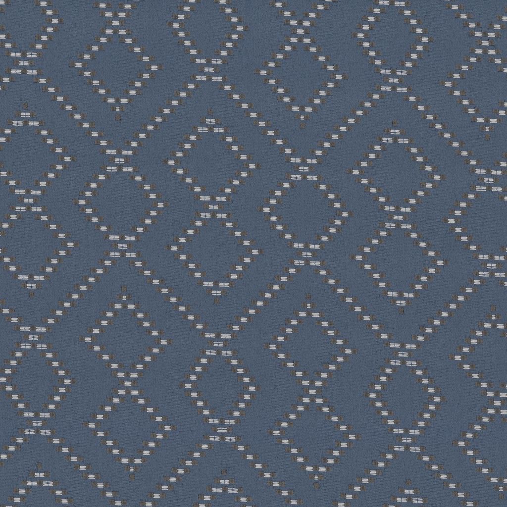 Dashing Trellis â Bluestone - RM Coco Fabric
