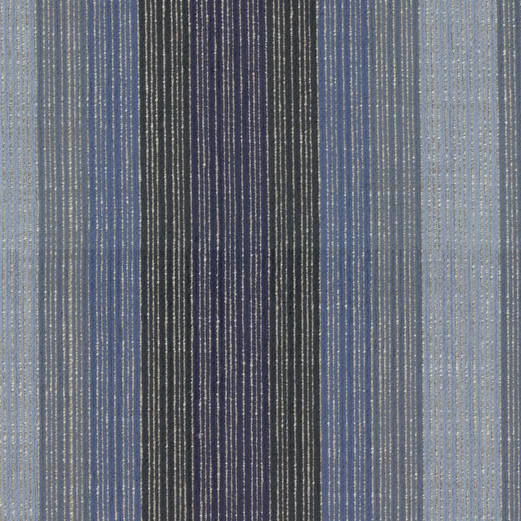 Saville Row Stripe Crypton® â Mood Indigo