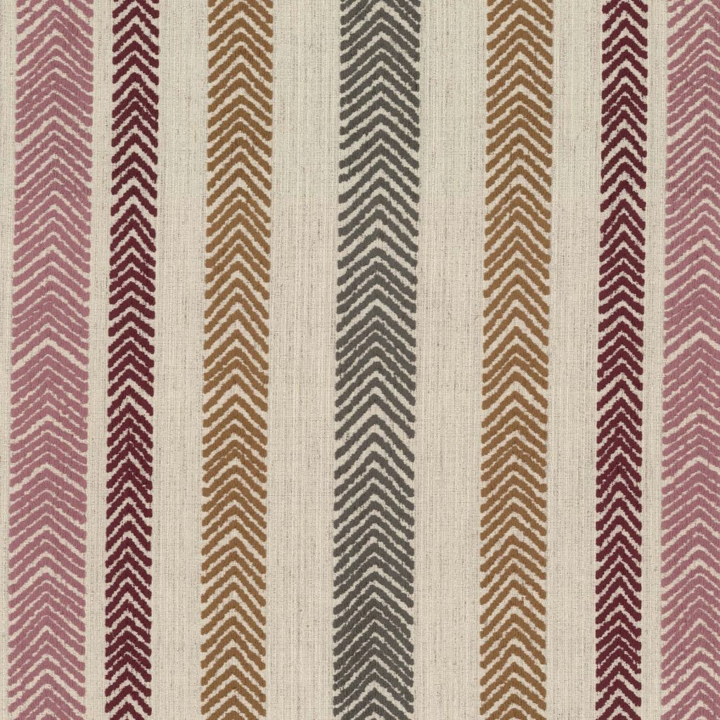 Chevron Stripe Crypton® â Garnet