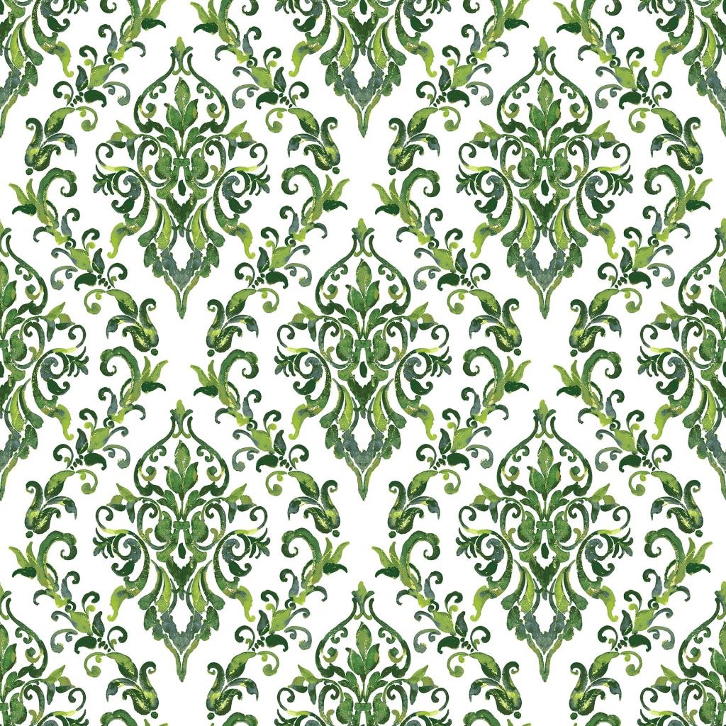 San Marco Damask â Emerald