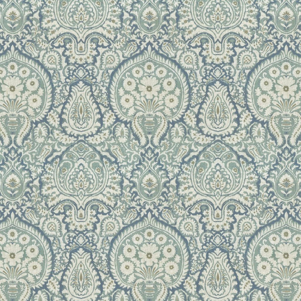 Shiraz Damask – Aquamarine