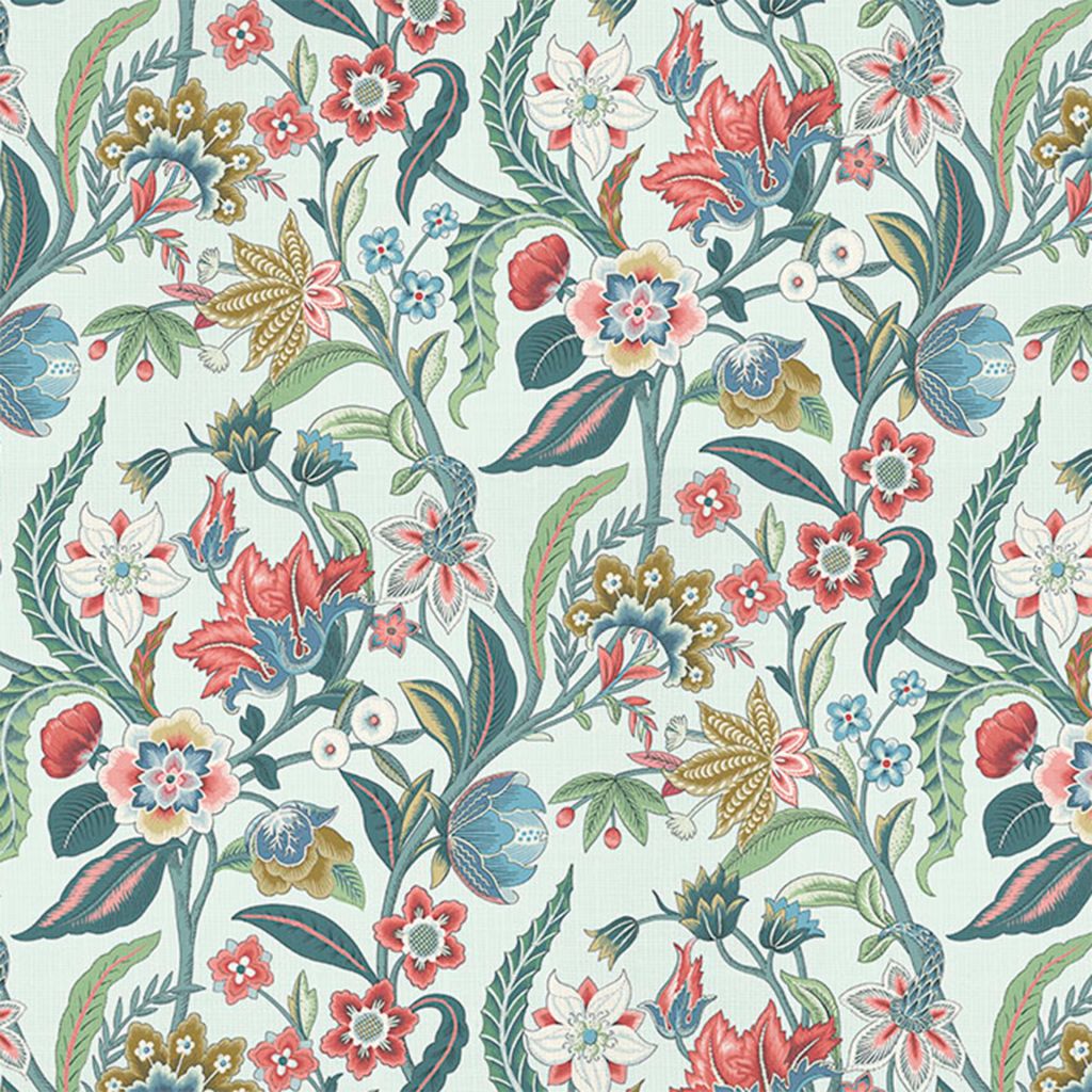 Belle Vue â Blue Spark - RM Coco Fabric