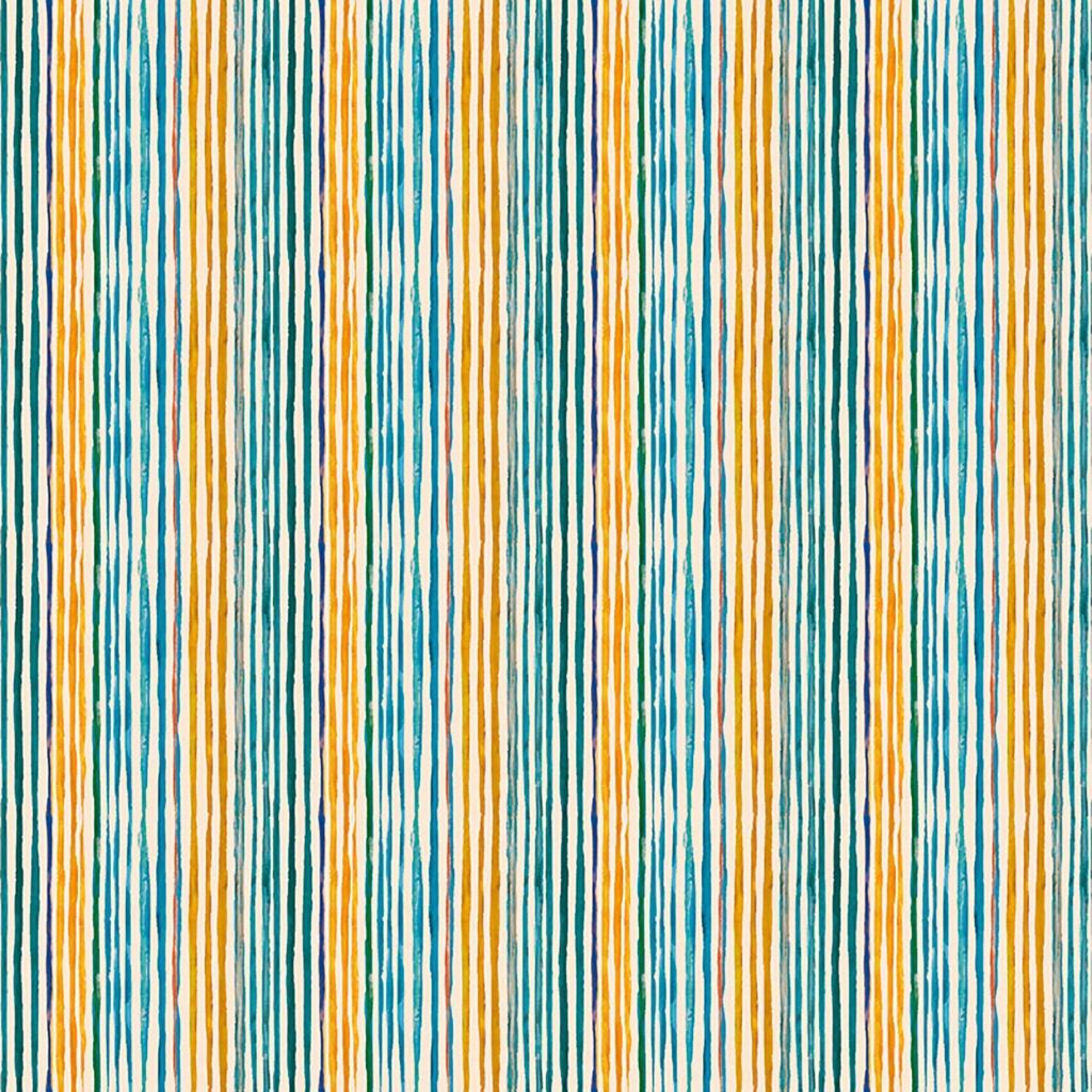 Caribe Stripe â Oceanic - RM Coco Fabric