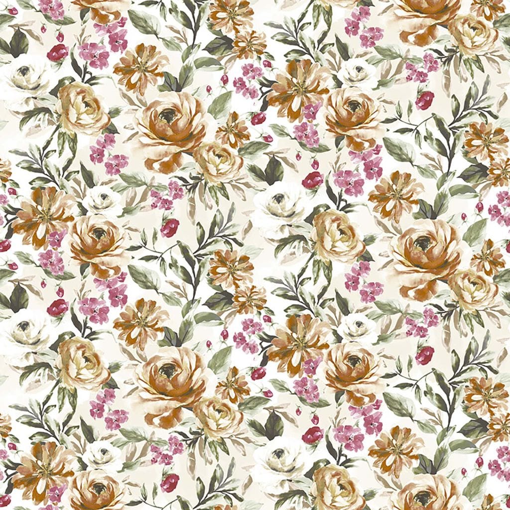 Kew Garden â Peony - RM Coco Fabric