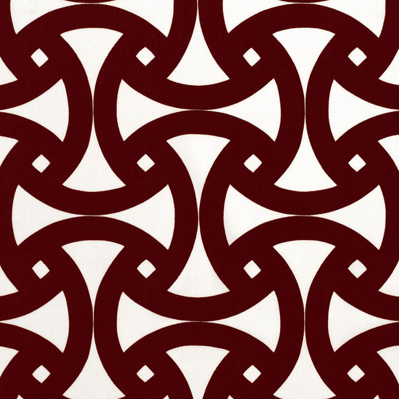 Santorini Print Indoor/Outdoor - Java - Schumacher 174303 Fabric - Schumacher Fabric