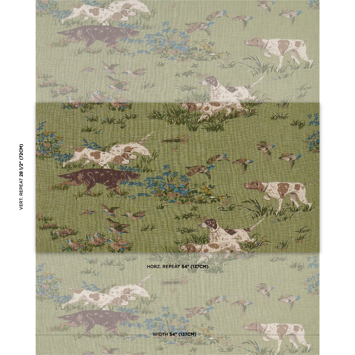 POINTERS-MEADOW-SCHUMACHER-175164 - Schumacher Fabric