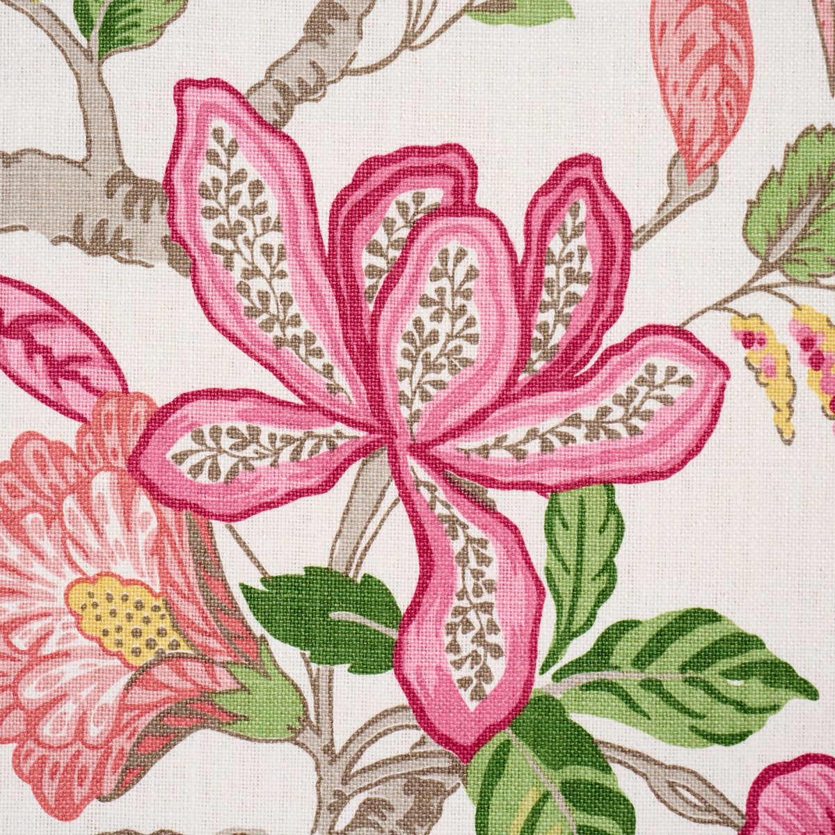Huntington Gardens - Multi - Schumacher 175562 Fabric - Schumacher Fabric
