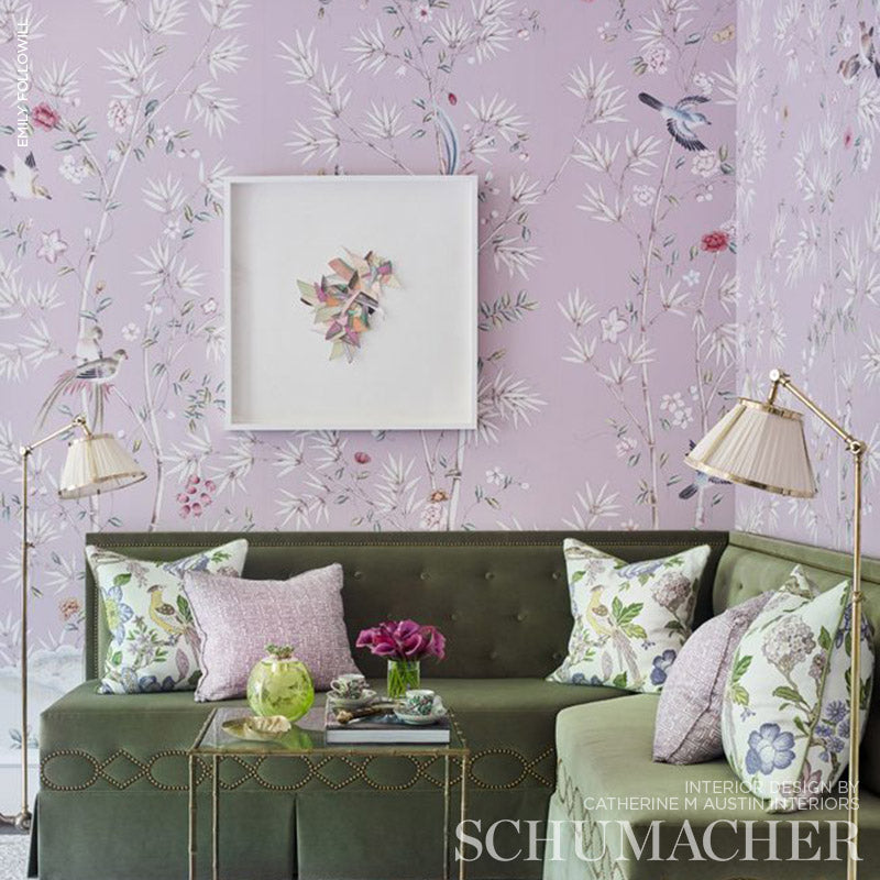 HUNTINGTON-GARDENS-LAVENDER-SCHUMACHER-175563 - Schumacher Fabric
