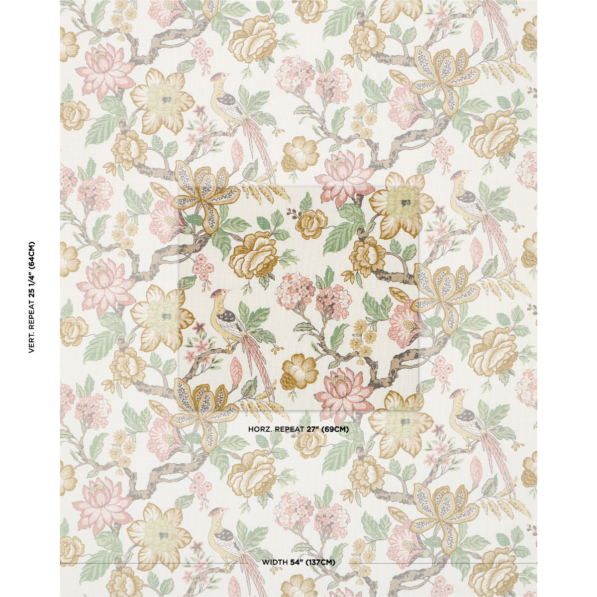 HUNTINGTON-GARDENS-PTALE-SCHUMACHER-175564 - Schumacher Fabric