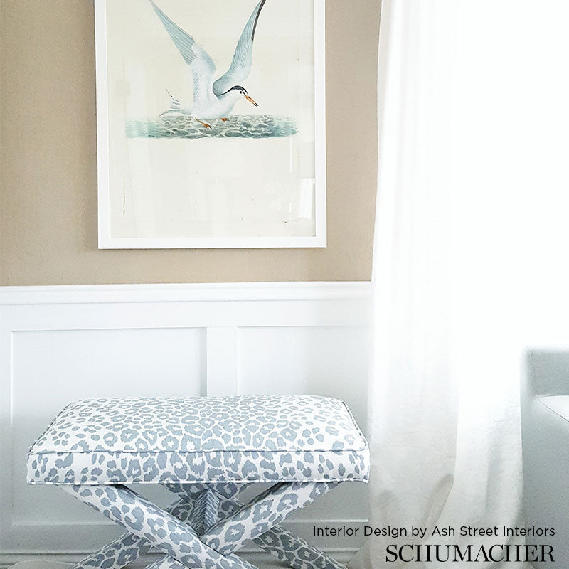ICONIC-LEOPARD-RAISIN-NATURAL-SCHUMACHER-175726 - Schumacher Fabric