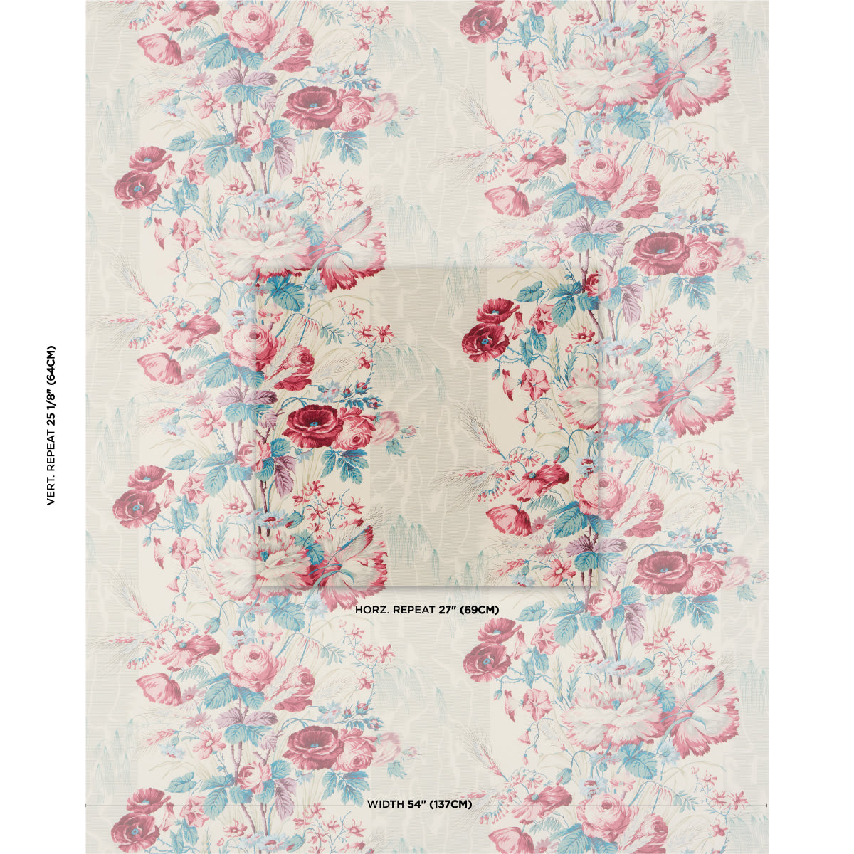 BOUGHTON-HOUSE-ROUGE-SCHUMACHER-175792 - Schumacher Fabric