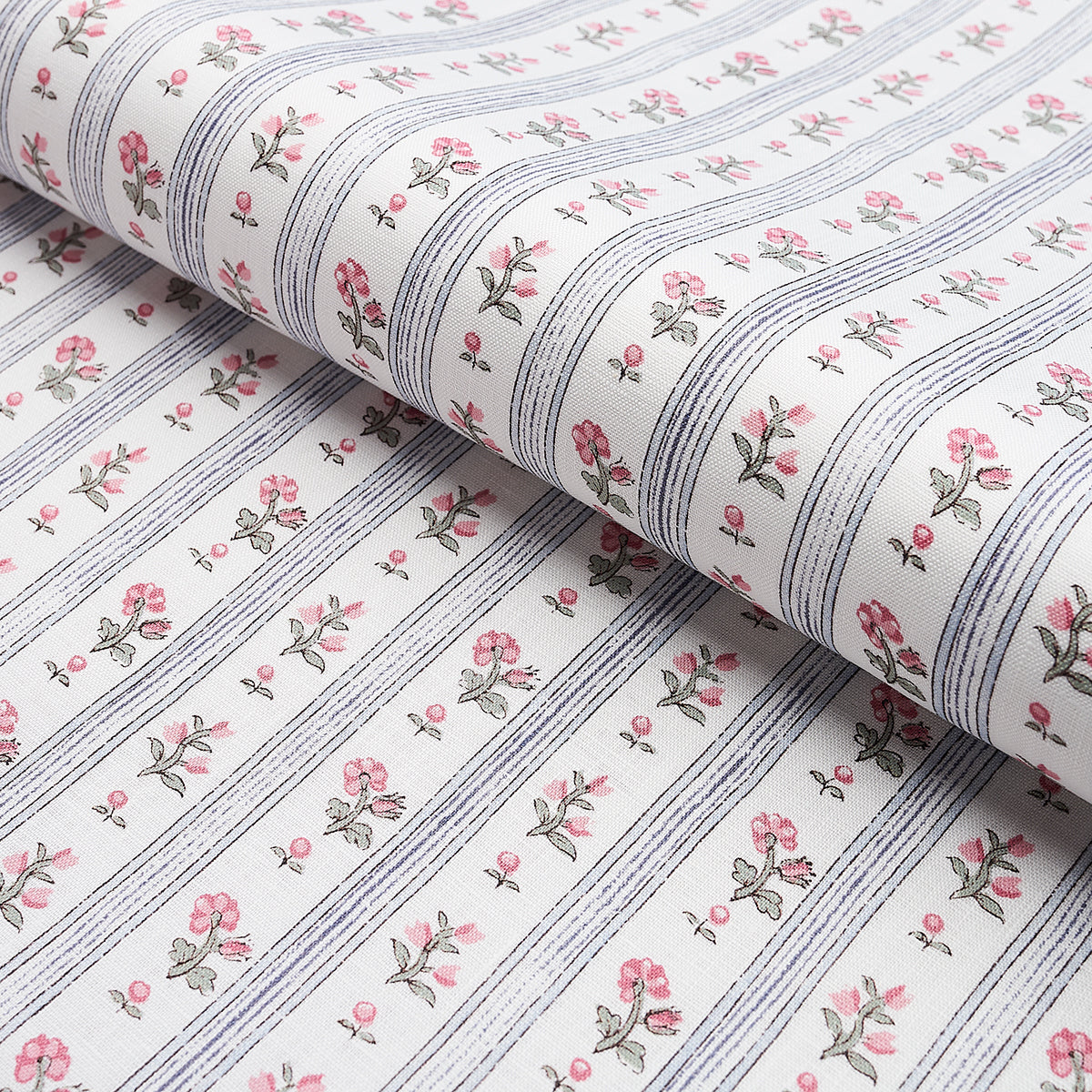 CABANON-STRIPE-ROSE-SCHUMACHER-175965 - Schumacher Fabric