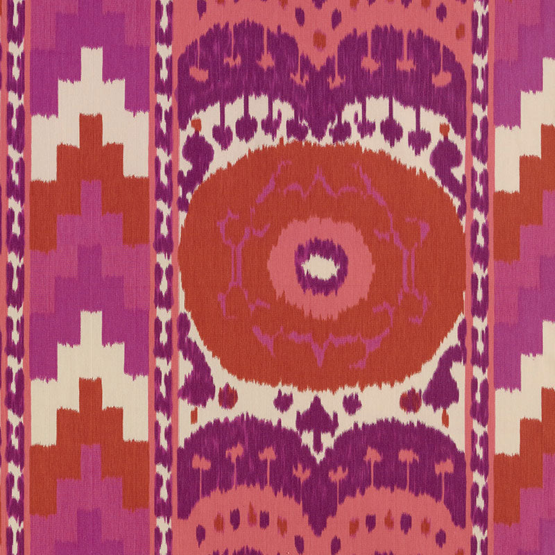 SAMARKAND-IKAT-II-RUBY-SCHUMACHER-176061 - Schumacher Fabric