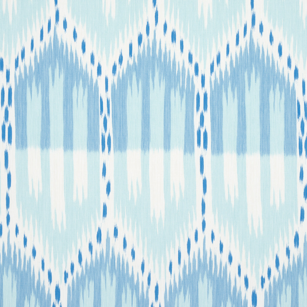 BUKHARA-IKAT-SKY-AND-AQUA-SCHUMACHER-176085 - Schumacher Fabric