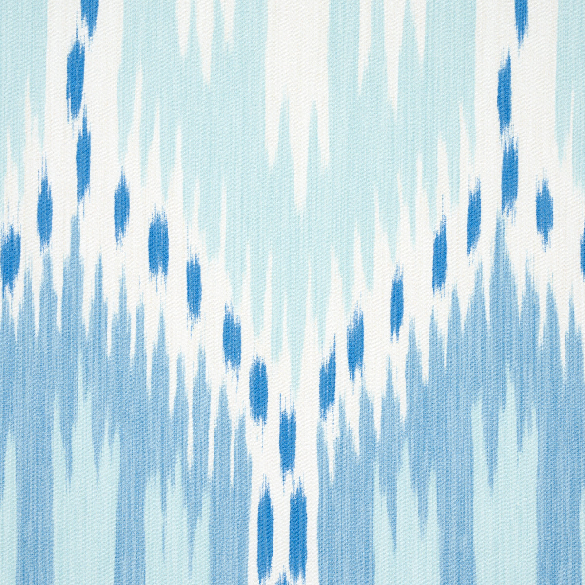 BUKHARA-IKAT-SKY-AND-AQUA-SCHUMACHER-176085 - Schumacher Fabric