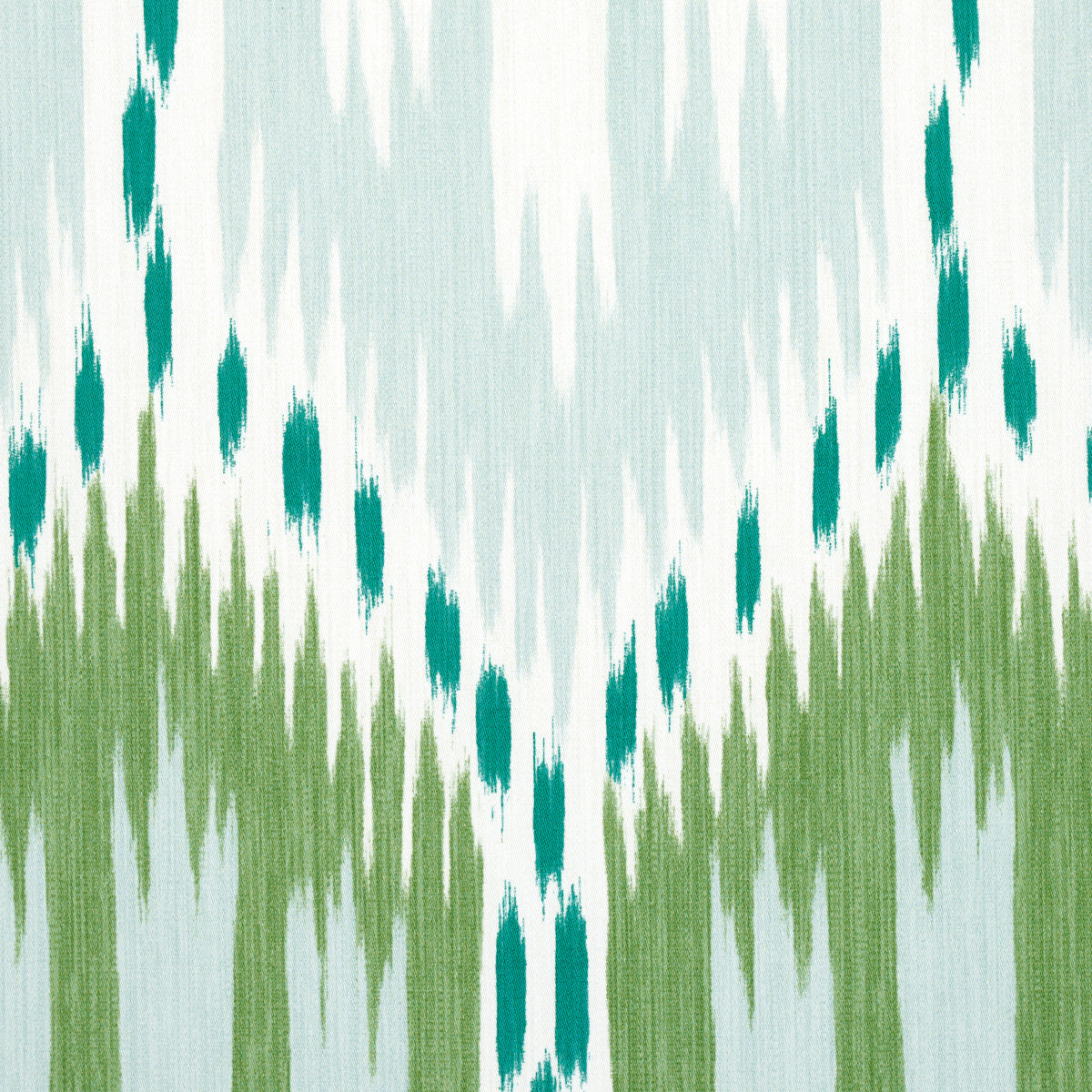 BUKHARA-IKAT-MINERAL-AND-LEAF-SCHUMACHER-176086 - Schumacher Fabric