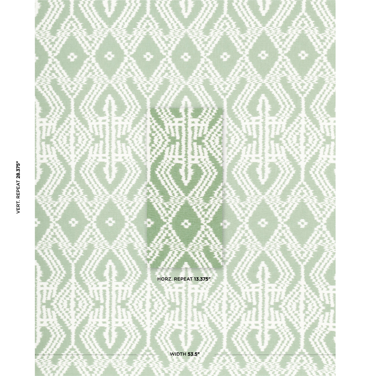 ASAKA-IKAT-GREEN-SCHUMACHER-176097 - Schumacher Tela