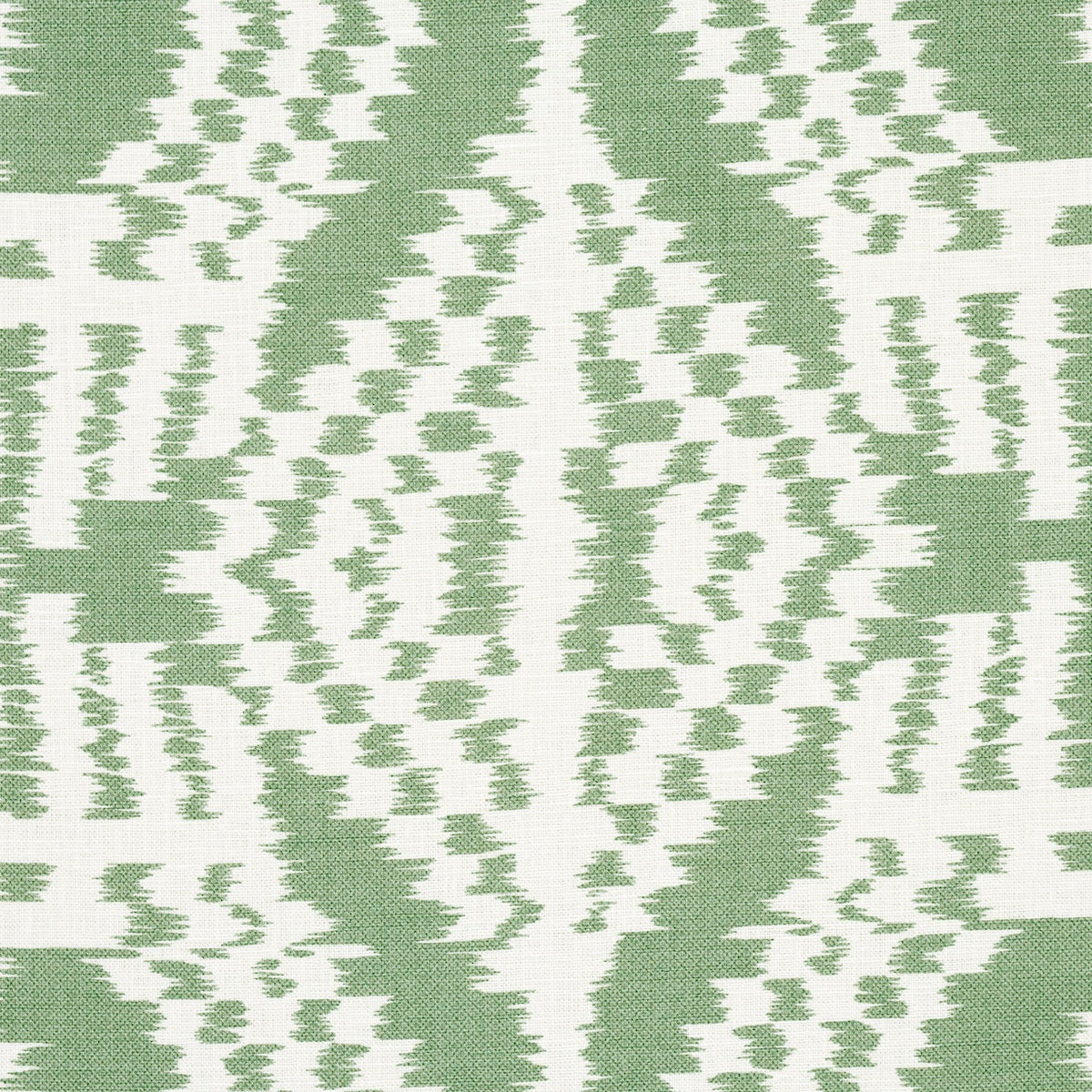 ASAKA-IKAT-GREEN-SCHUMACHER-176097 - Schumacher Fabric