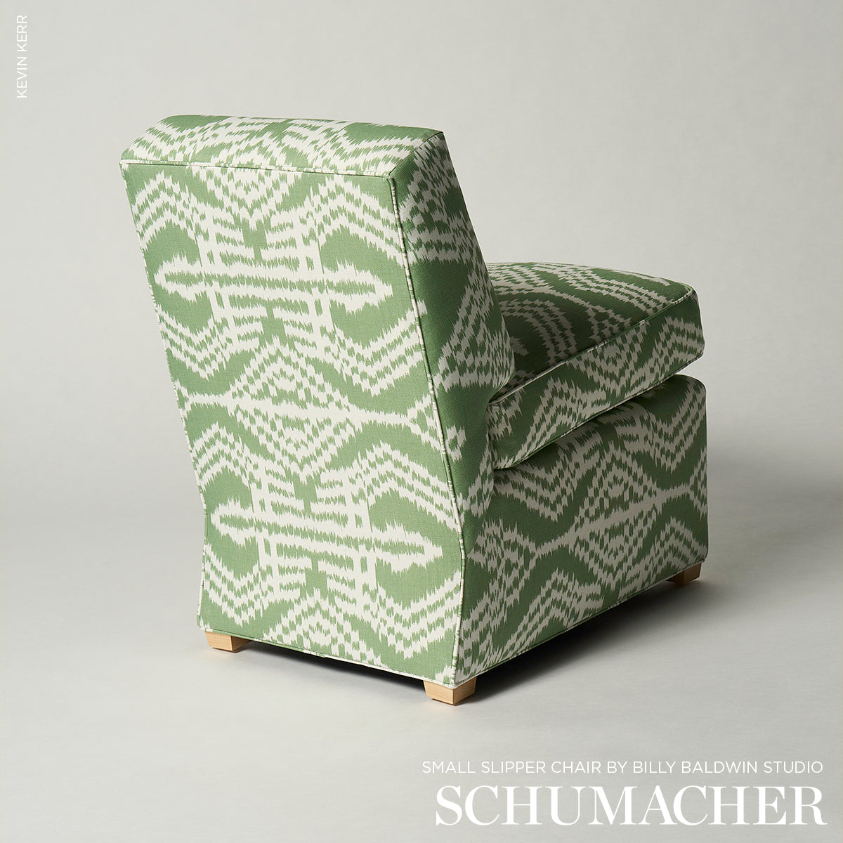 ASAKA-IKAT-GREEN-SCHUMACHER-176097 - Schumacher Fabric