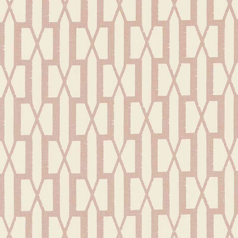 Belvedere - Temple Pink - Schumacher 176111 Fabric - Schumacher Fabric