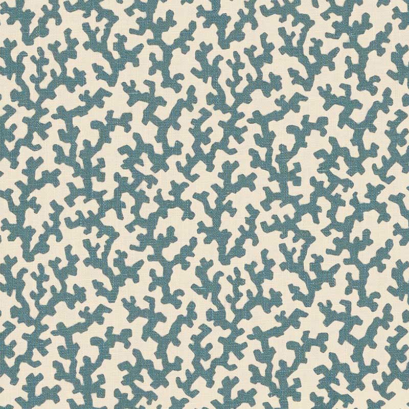 FOLLY-PEACOCK-BLUE-SCHUMACHER-176125 - Schumacher Tela