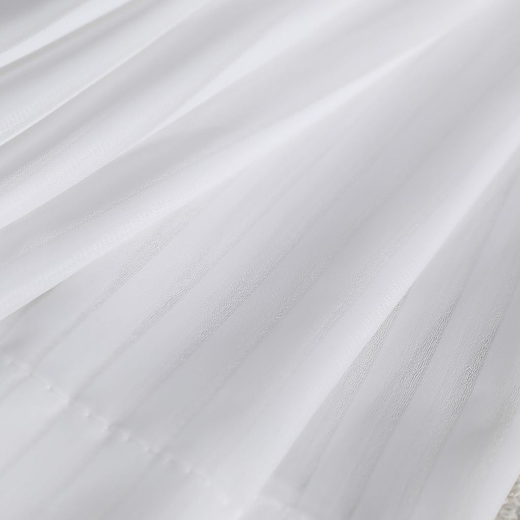 Belcrest Wide-Width FR Sheer â Eggshell