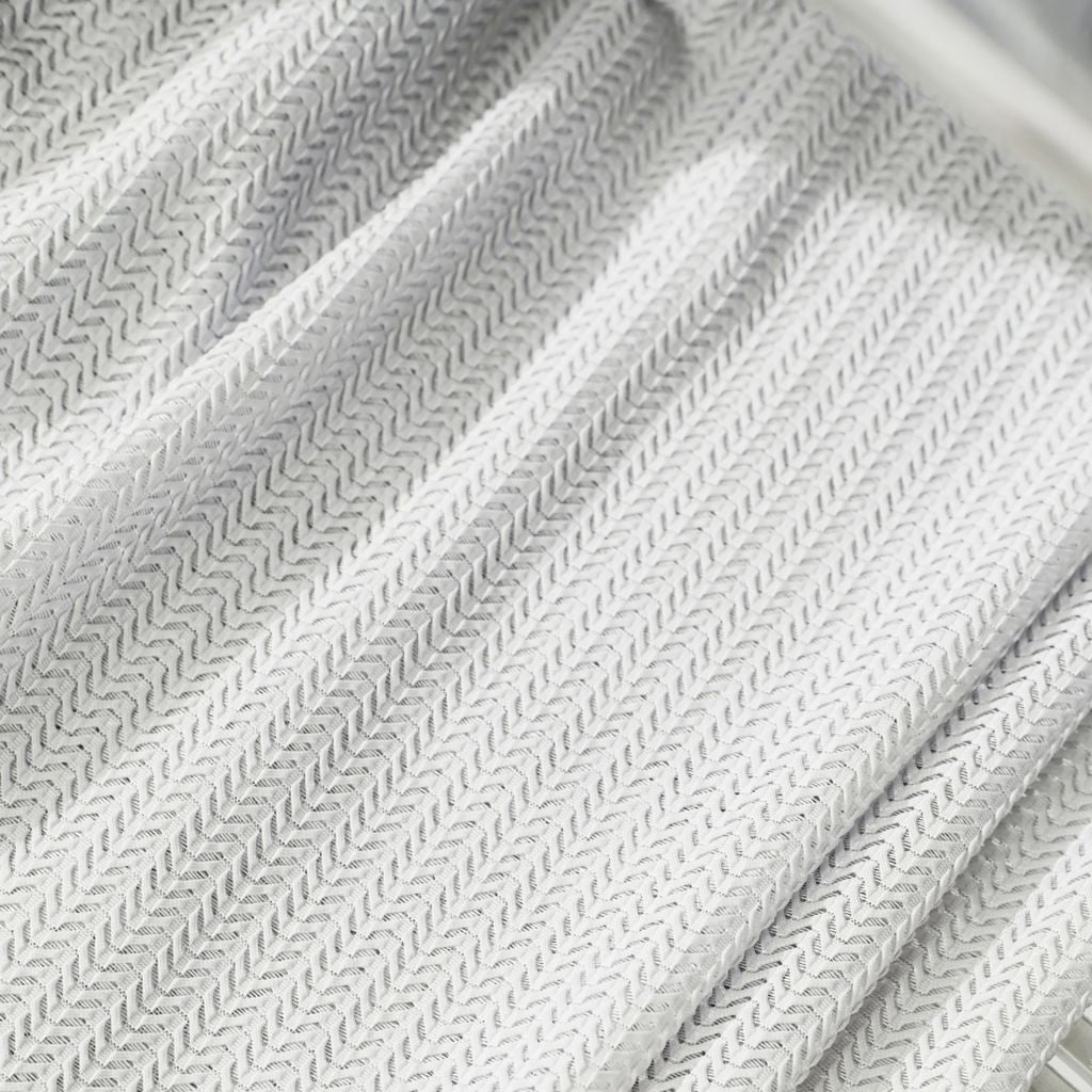 Genstar Wide-Width FR Sheer â Fog - RM Coco Fabric
