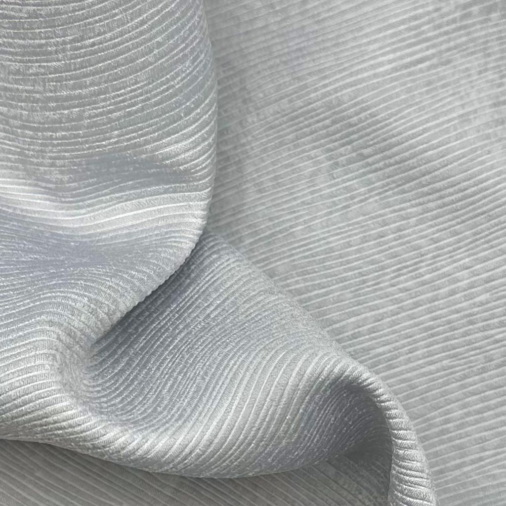 Goddard Wide-Width FR Sheer â Fog - RM Coco Fabric