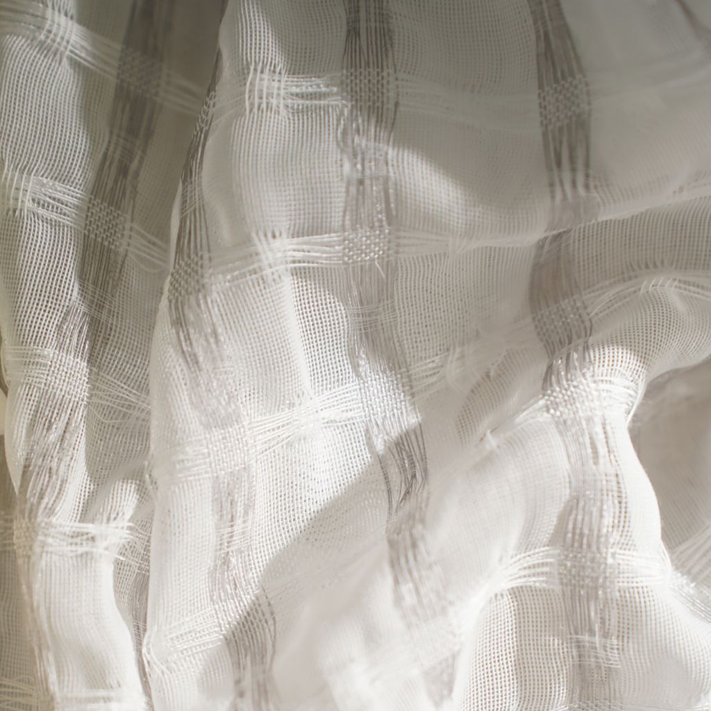 Lanshire Wide-Width FR Sheer â Silver Oak