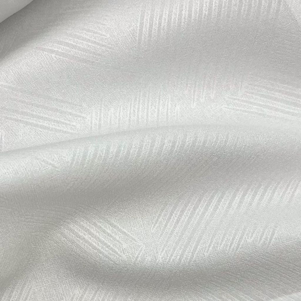 Maddox Wide-Width FR Sheer â Winter White - RM Coco Fabric