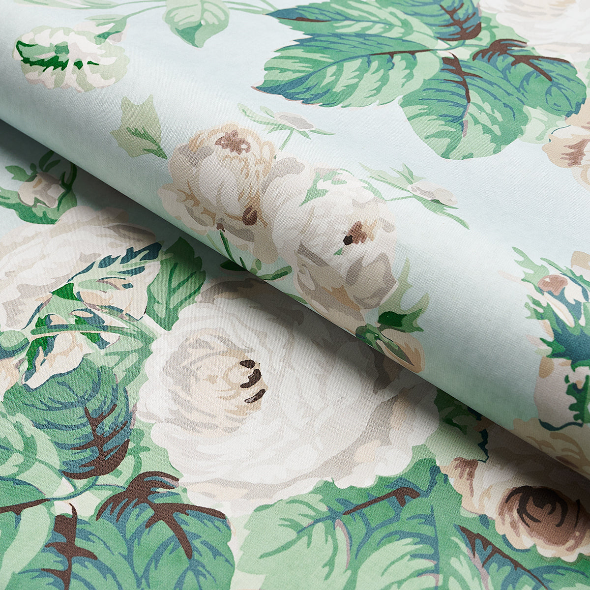 NANCY-FLORAL-SEAFOAM-SCHUMACHER-177204 - Schumacher Fabric