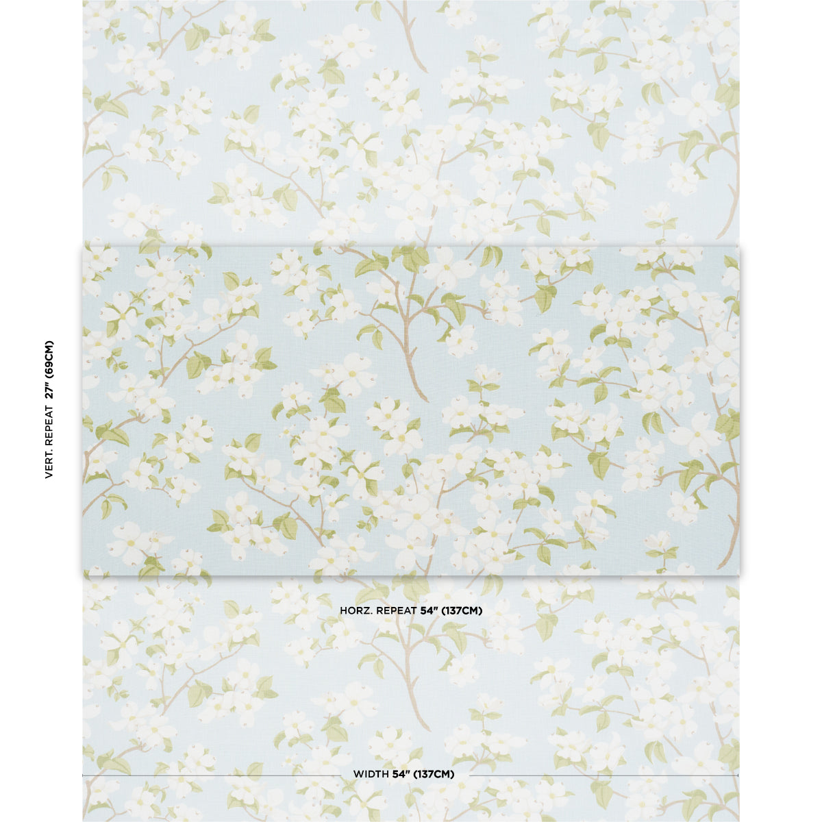 BLOOMING-BRANCH-SKY-SCHUMACHER-177413 - Schumacher Fabric