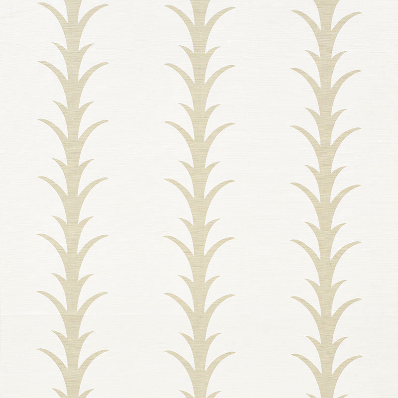 ACANTHUS-STRIPE-SAND-SCHUMACHER-177630 - Schumacher Fabric