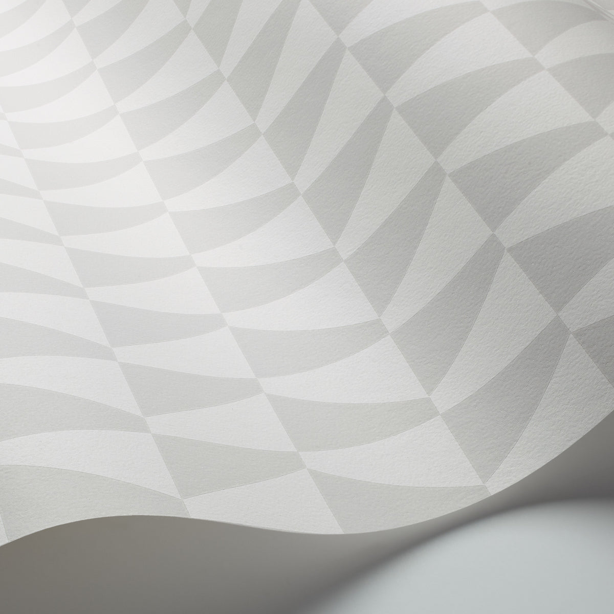 Trapez - Grey - Schumacher 1778 Wallpaper - Schumacher Wallpaper