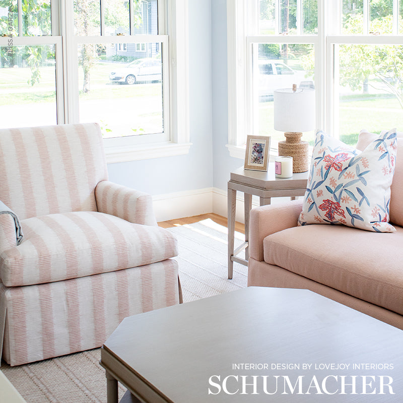 ATTLEBORO-IKAT-BLUSH-SCHUMACHER-177813 - Schumacher Fabric