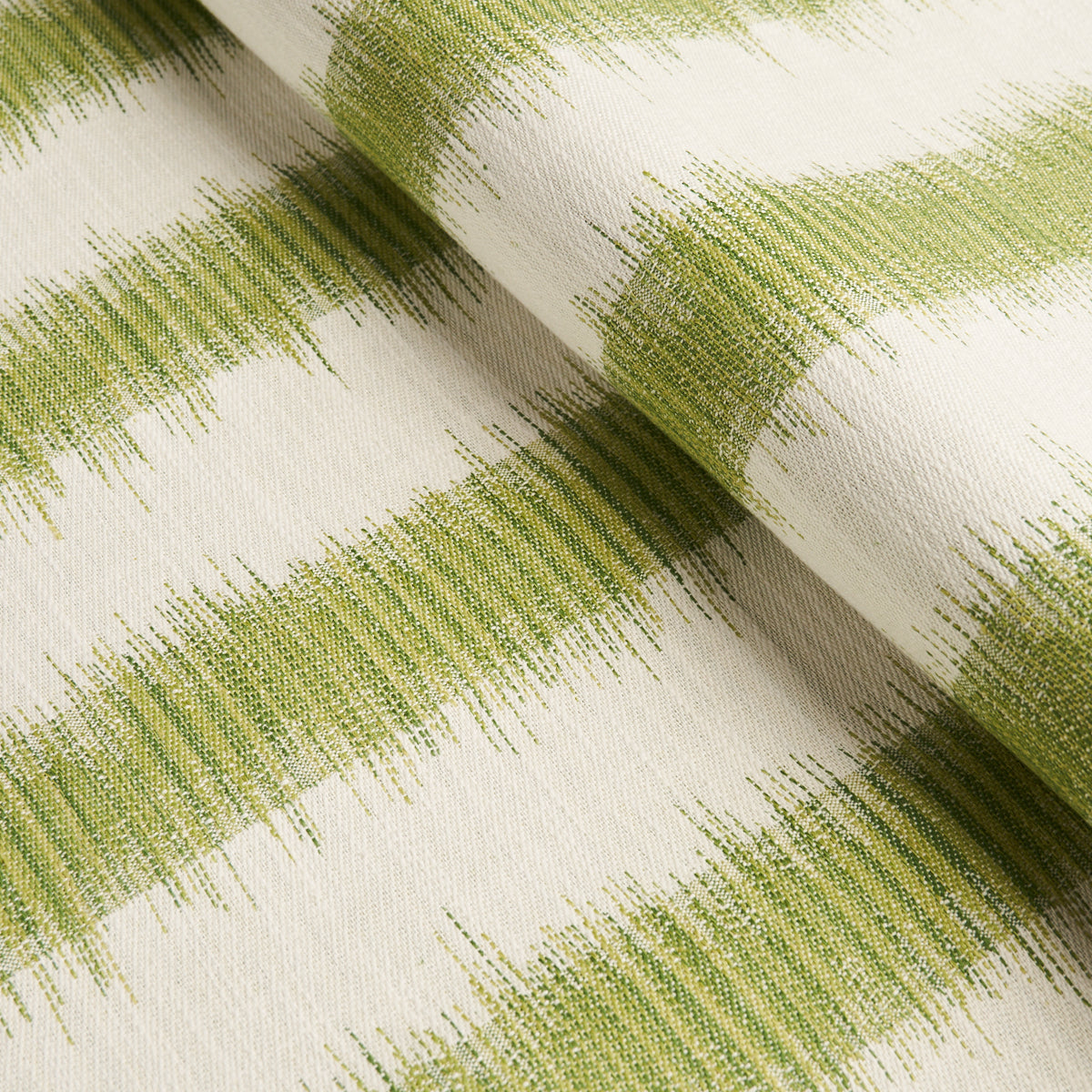 ATTLEBORO-IKAT-GREEN-SCHUMACHER-177814 - Schumacher Fabric