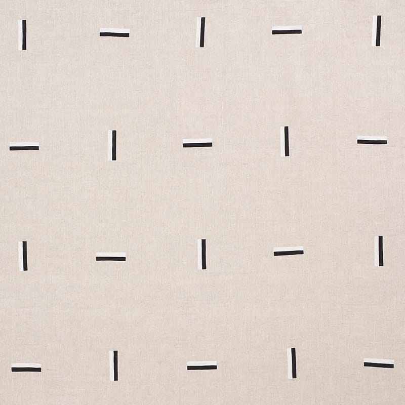 ICEHOUSE-HAND-BLOCK-PRINT-BLACK-WHITE-SCHUMACHER-177911 - Schumacher Fabric
