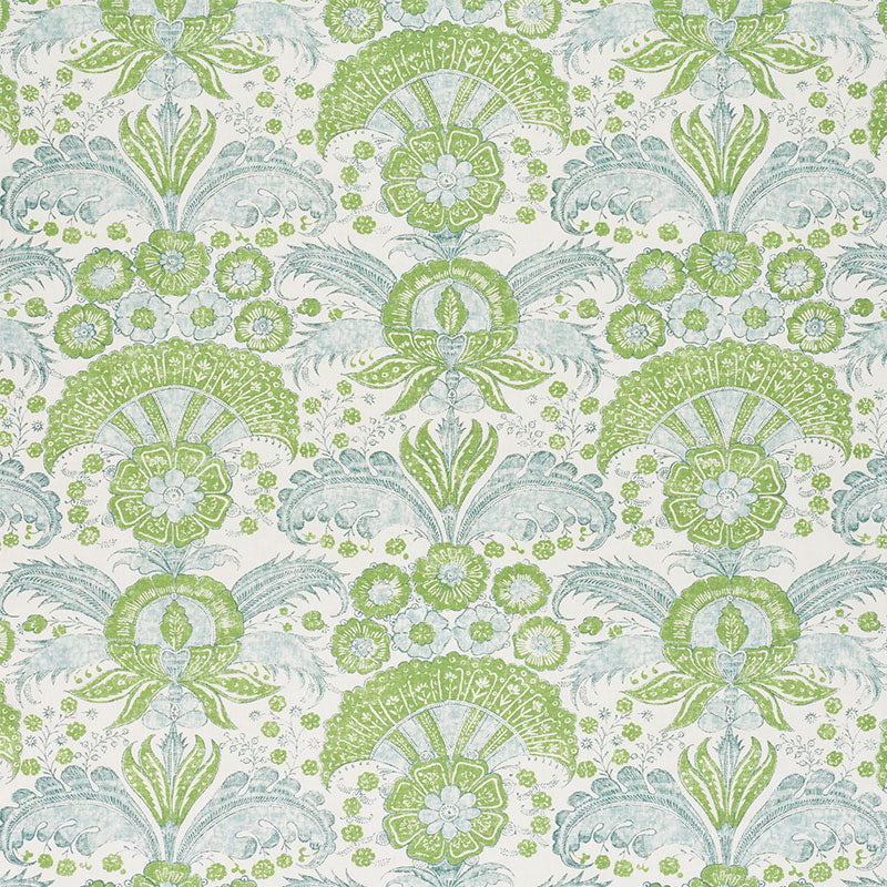 Calicut - Leaf - Schumacher 178101 Fabric - Schumacher Fabric