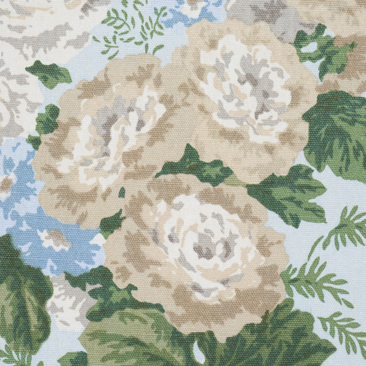 Wycombe Park - Sky - Schumacher 178113 Fabric - Schumacher Fabric