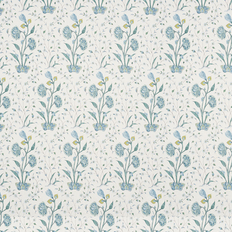 KHILANA-FLORAL-PEACOCK-SCHUMACHER-178331 - Schumacher Tela