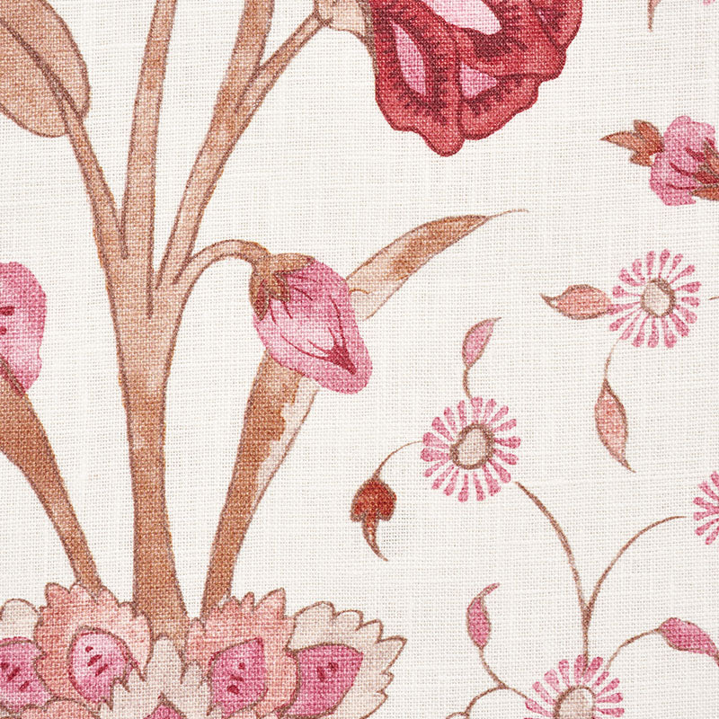KHILANA-FLORAL-ROSE-SCHUMACHER-178332 - Schumacher Fabric