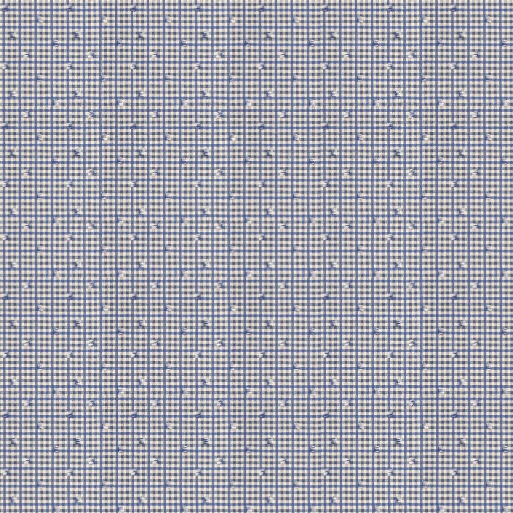 toile-vichy-indigo-designers-guild-fdg3295-01 - Designers Guild Fabric