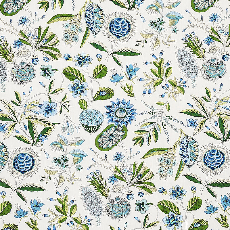 ROCA-REDONDA-BLUE-IVORY-SCHUMACHER-178773 - Schumacher Tela