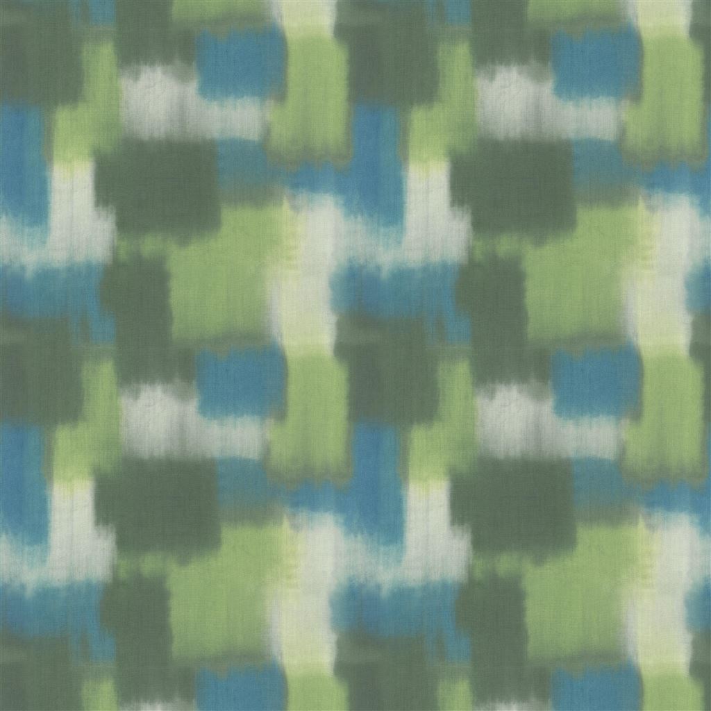 carres-ombres-moss-designers-guild-fdg3296-02 - Designers Guild Fabric