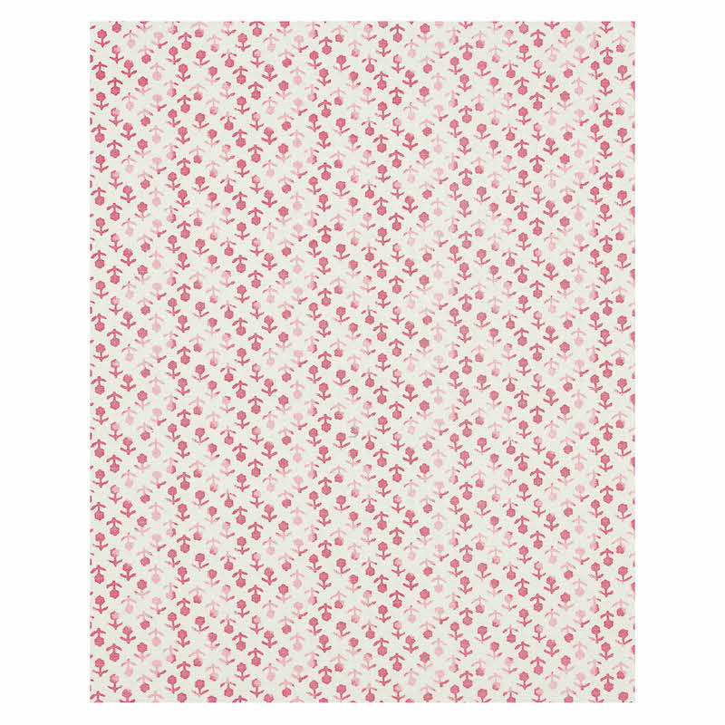 BEATRIZ-HANDPRINT-PINK-SCHUMACHER-179350 - Schumacher Fabric