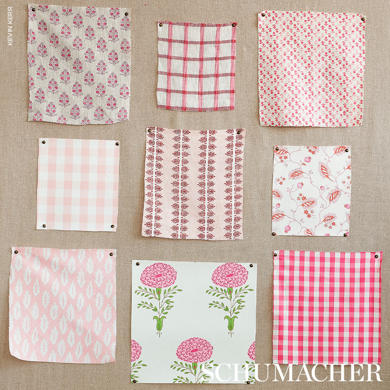 BEATRIZ-HANDPRINT-PINK-SCHUMACHER-179350 - Schumacher Fabric